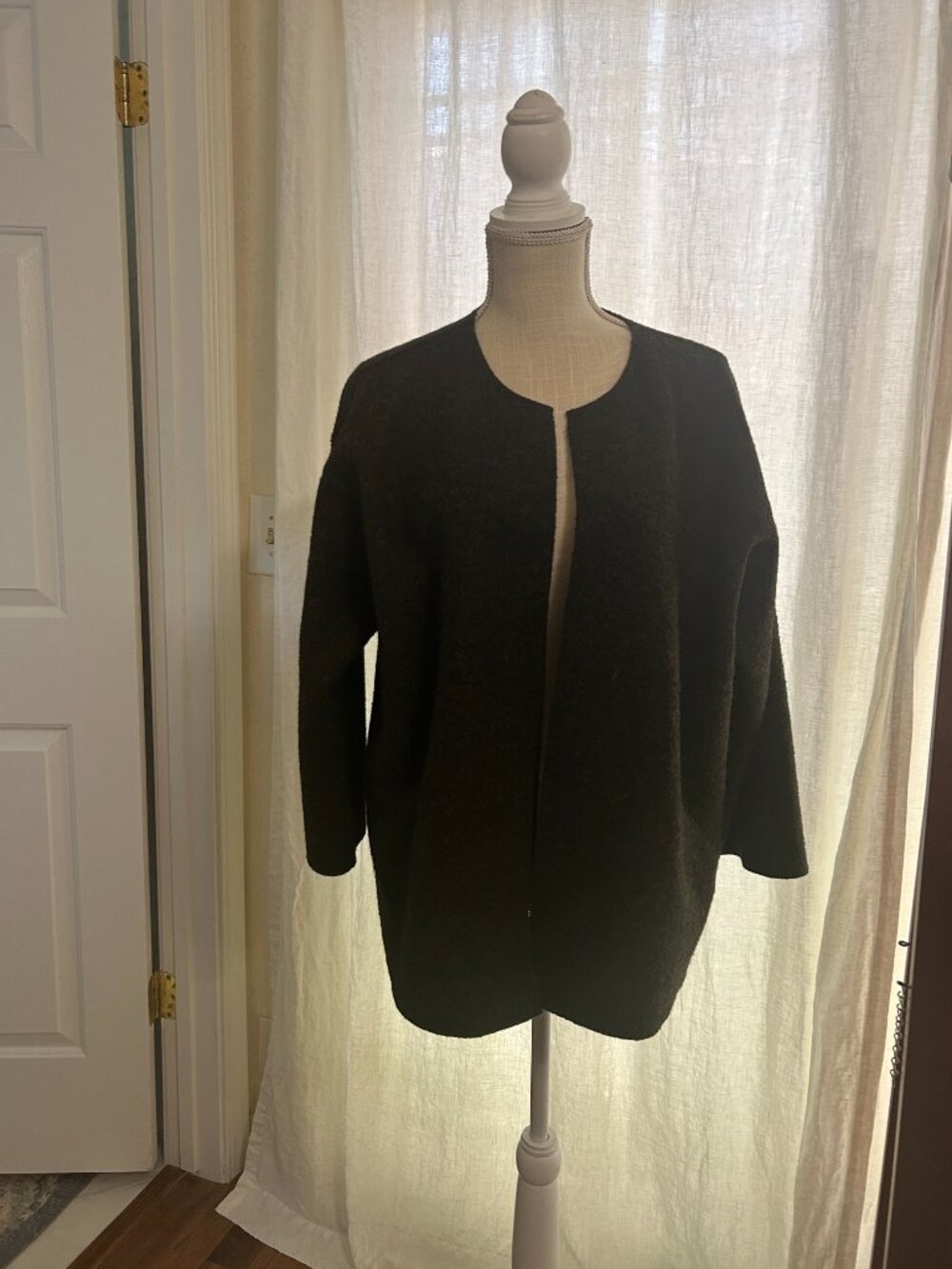 Eileen Fisher Alpaca/Wool Jacket Size L